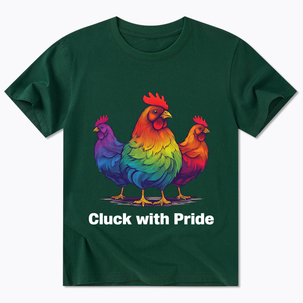 Rainbow Chicken LGBTQ Pride Classic T-Shirt