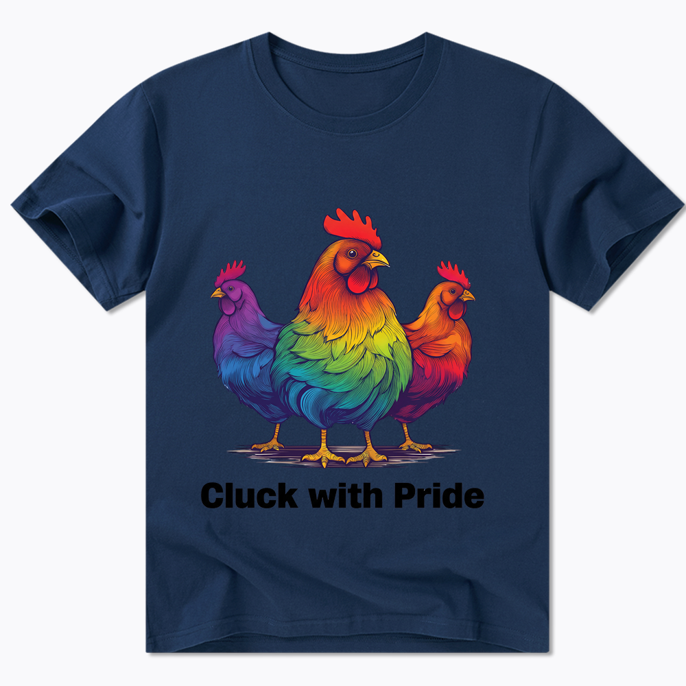 Rainbow Chicken LGBTQ Pride Classic T-Shirt