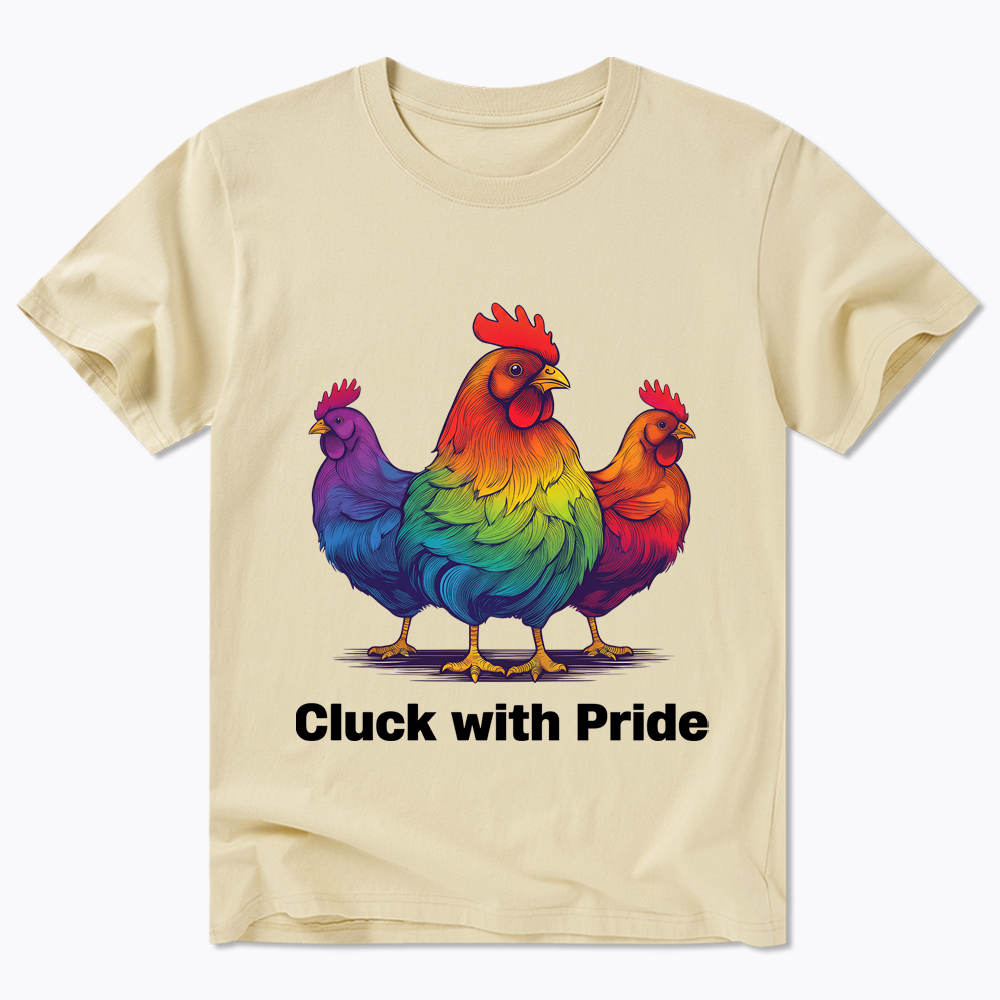 Rainbow Chicken LGBTQ Pride Classic T-Shirt