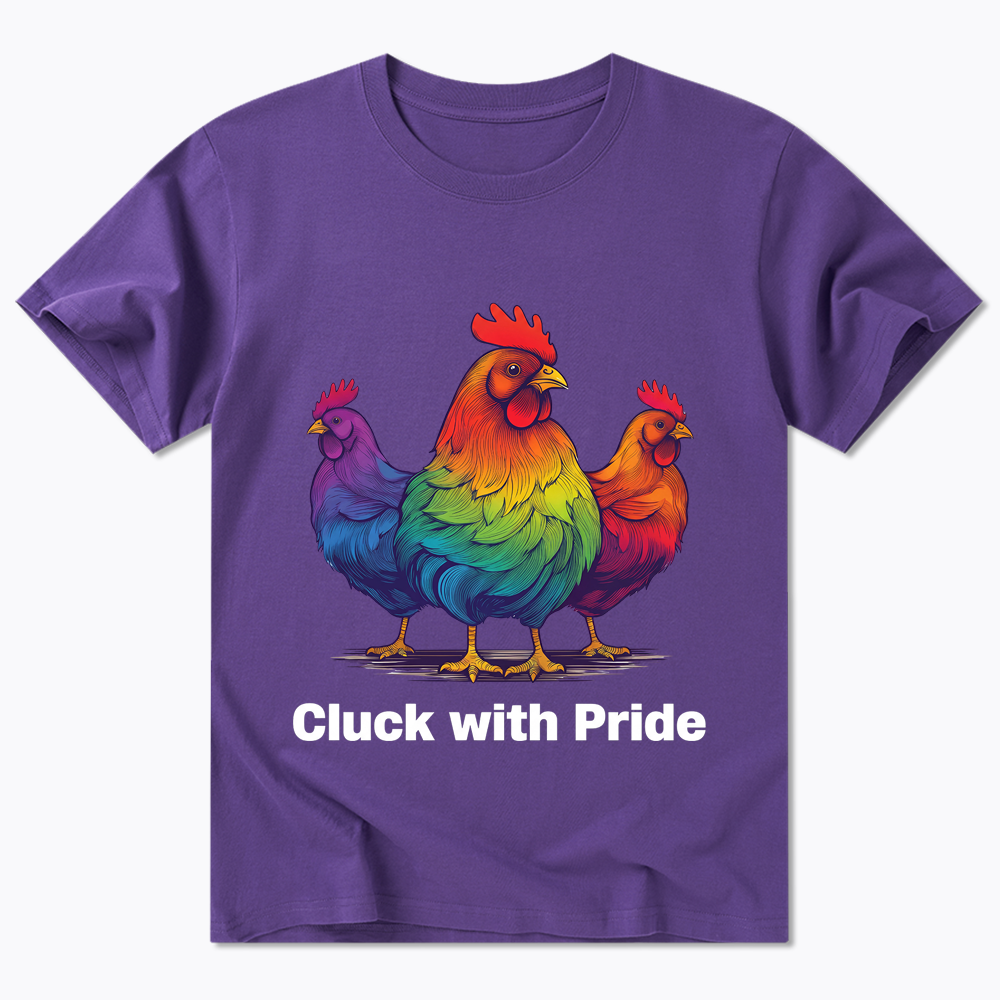 Rainbow Chicken LGBTQ Pride Classic T-Shirt