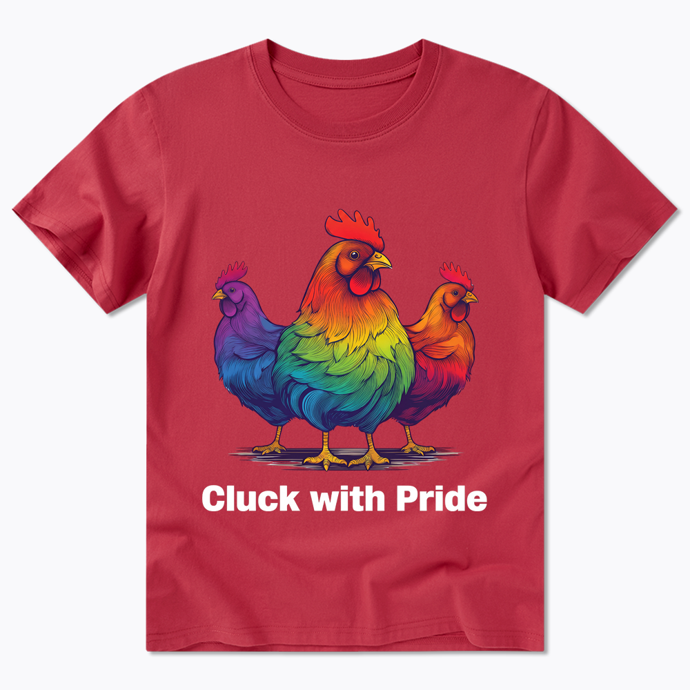 Rainbow Chicken LGBTQ Pride Classic T-Shirt