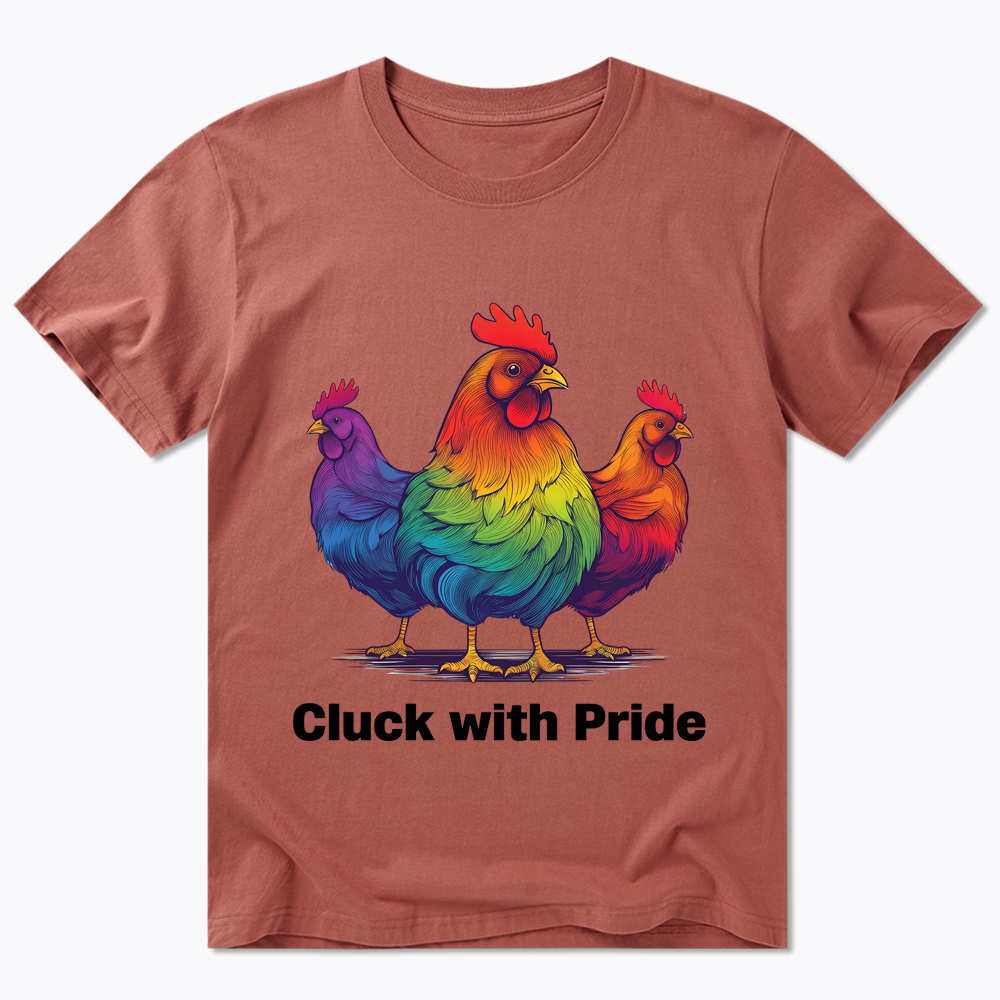 Rainbow Chicken LGBTQ Pride Classic T-Shirt