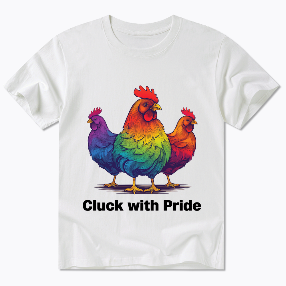 Rainbow Chicken LGBTQ Pride Classic T-Shirt