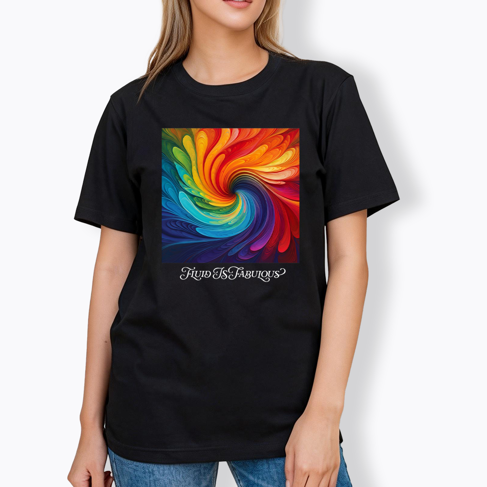 Rainbow Swirl Pride Classic T-Shirt