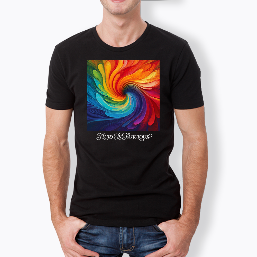 Rainbow Swirl Pride Classic T-Shirt