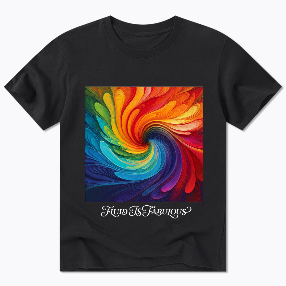 Rainbow Swirl Pride Classic T-Shirt
