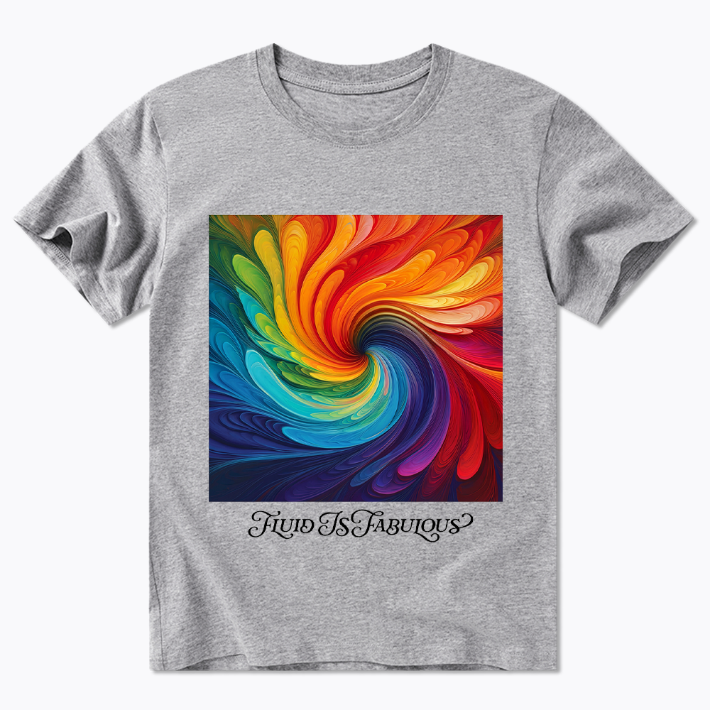 Rainbow Swirl Pride Classic T-Shirt