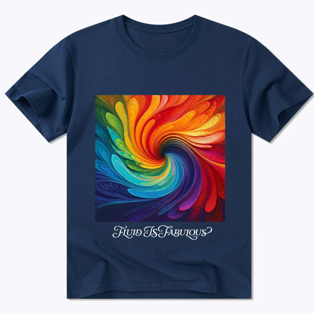 Rainbow Swirl Pride Classic T-Shirt
