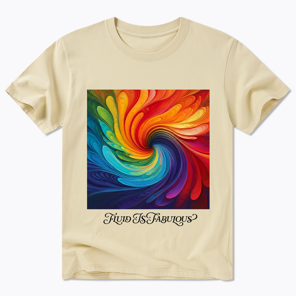 Rainbow Swirl Pride Classic T-Shirt