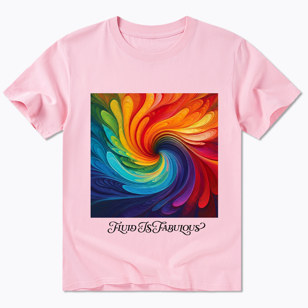 Rainbow Swirl Pride Classic T-Shirt