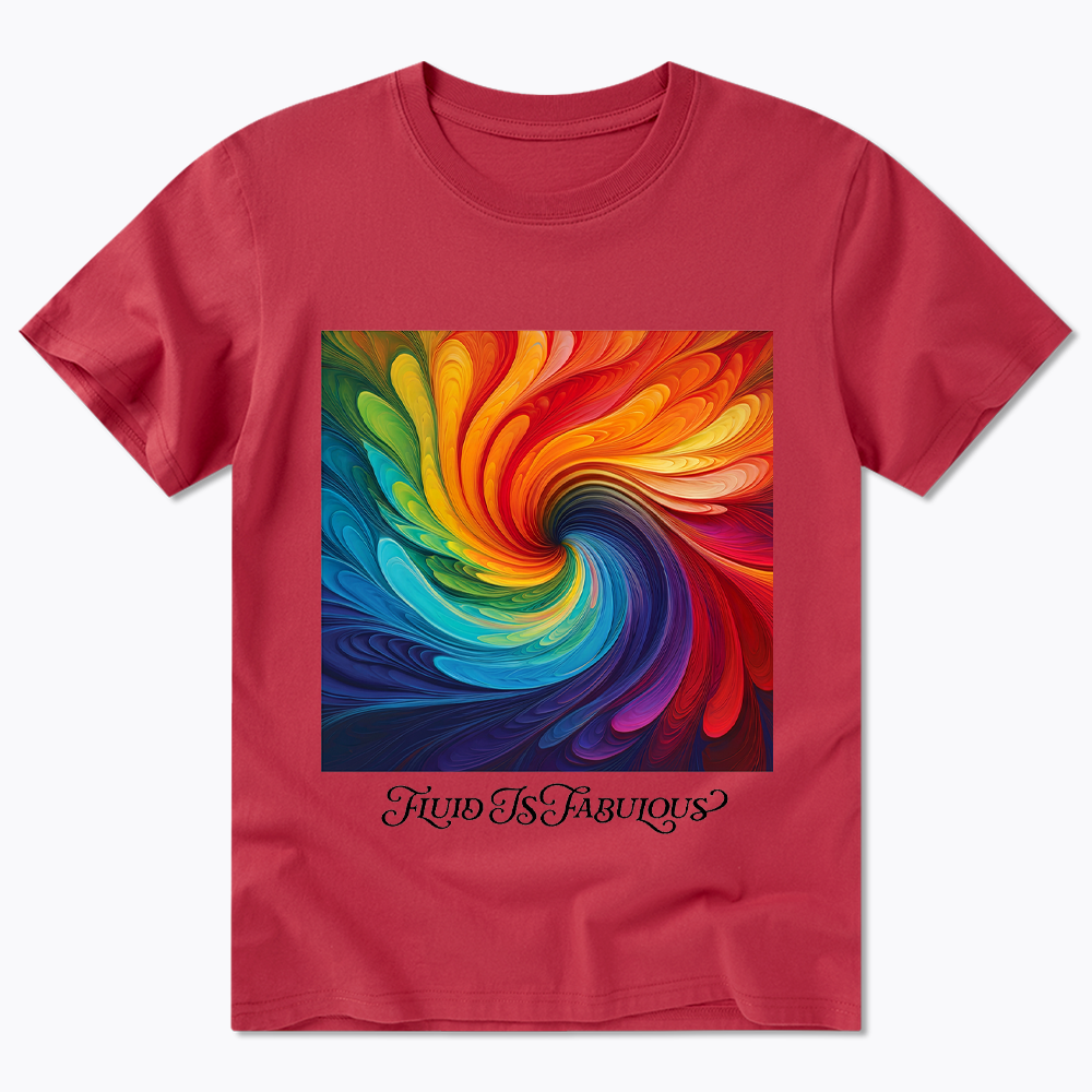 Rainbow Swirl Pride Classic T-Shirt