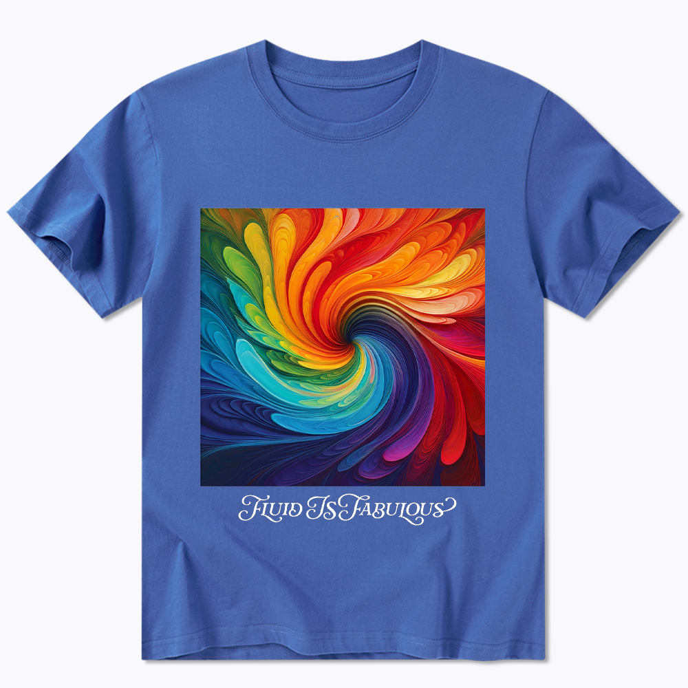 Rainbow Swirl Pride Classic T-Shirt