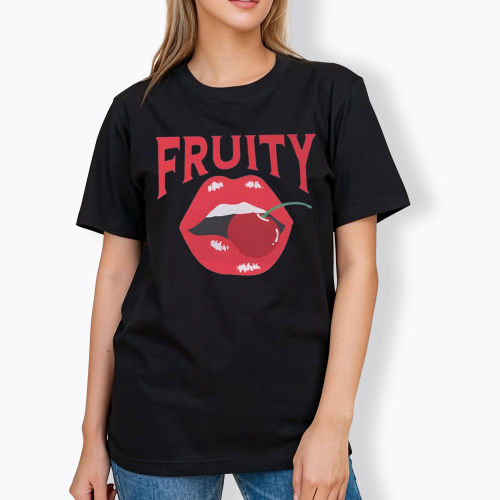 Fruity Lips Red Cherry Classic T-Shirt