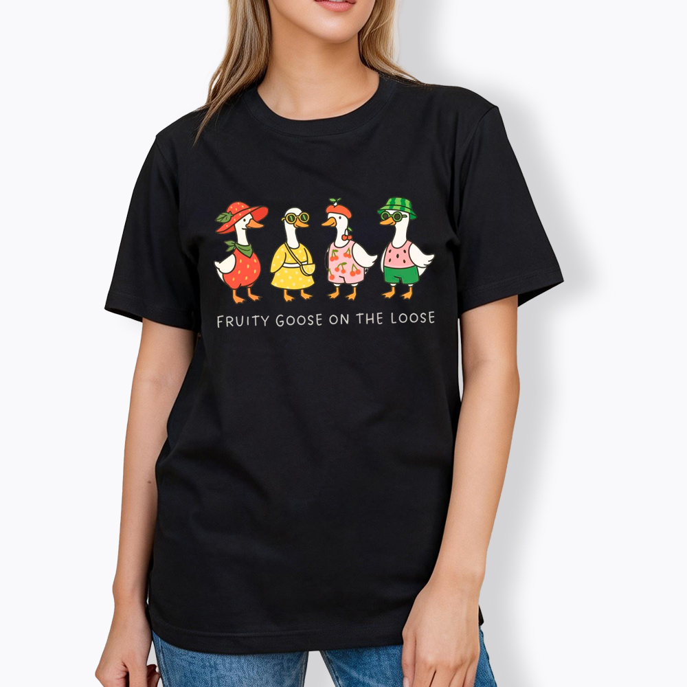 Fruity Goose On The Loose Classic T-Shirt