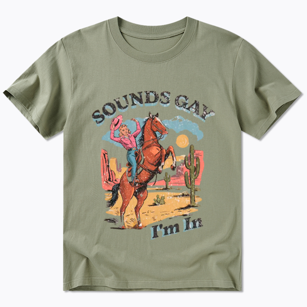 SOUNDS GAY Im In Classic T-Shirt