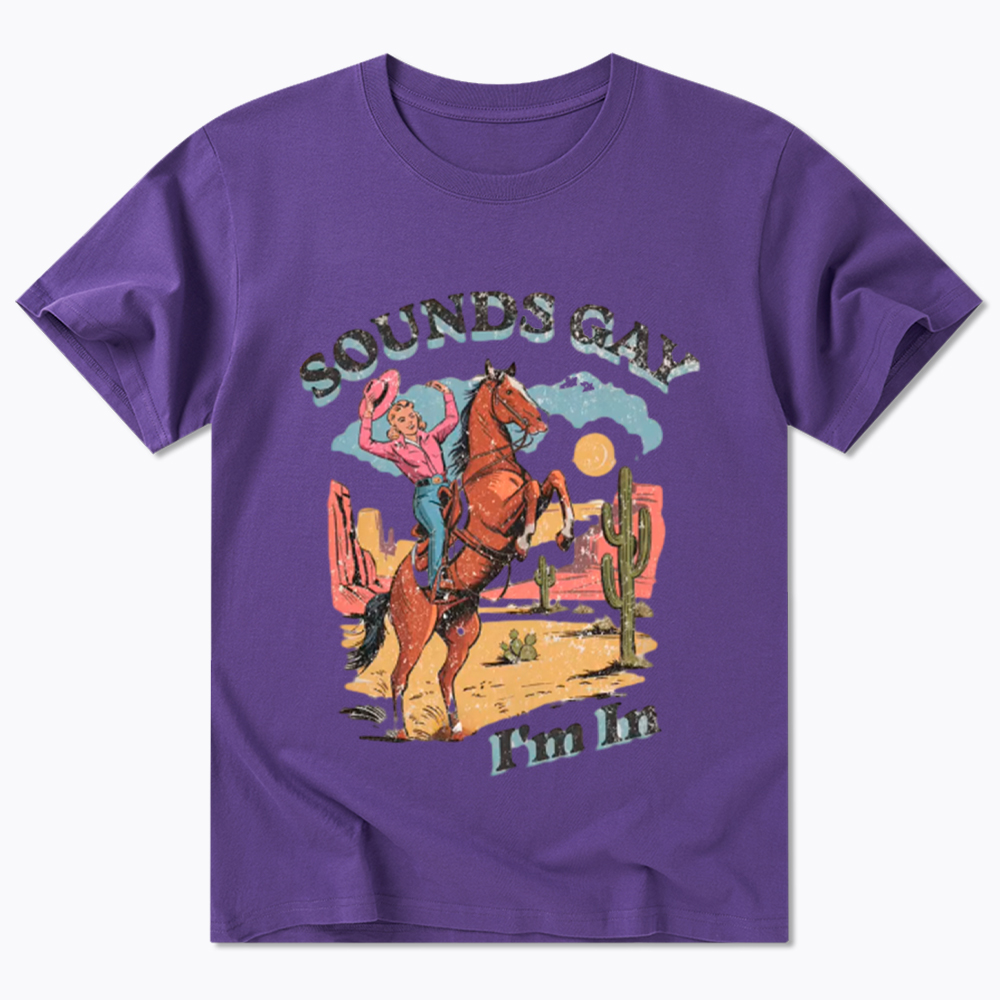 SOUNDS GAY Im In Classic T-Shirt