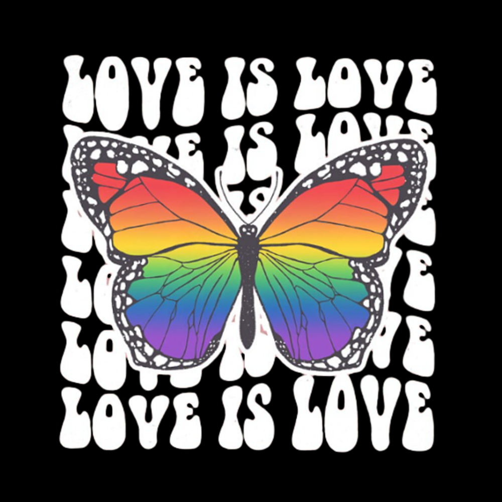 Rainbow Butterfly Classic T-Shirt
