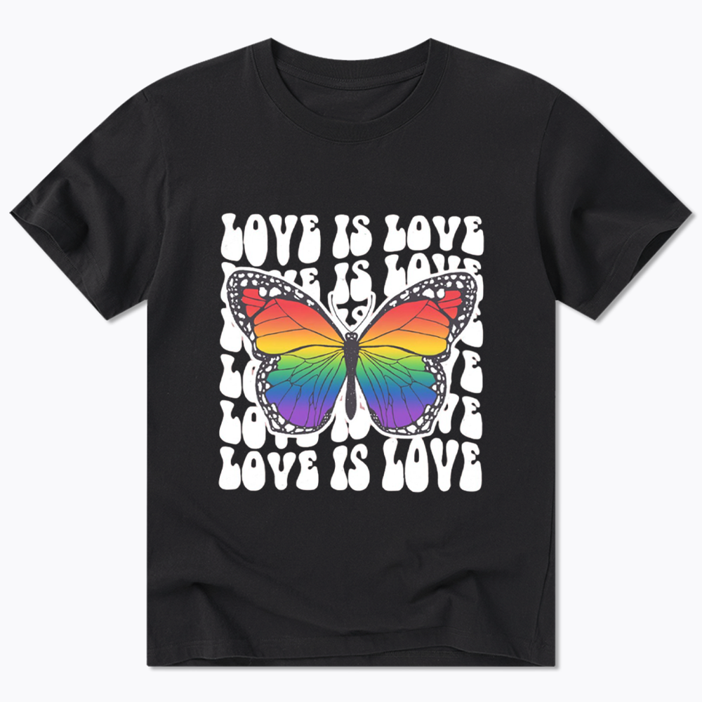 Rainbow Butterfly Classic T-Shirt