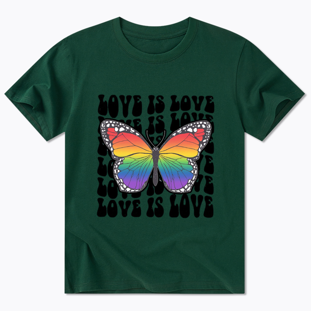 Rainbow Butterfly Classic T-Shirt
