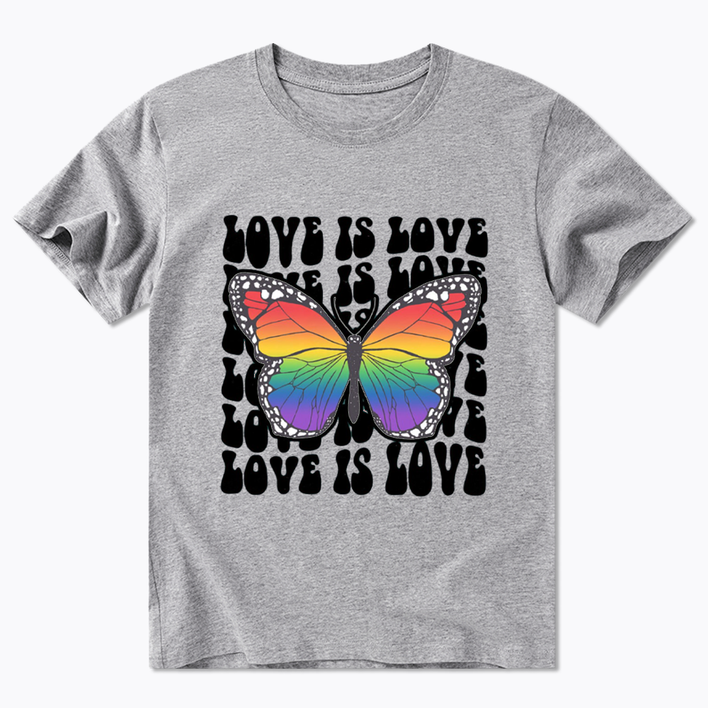 Rainbow Butterfly Classic T-Shirt