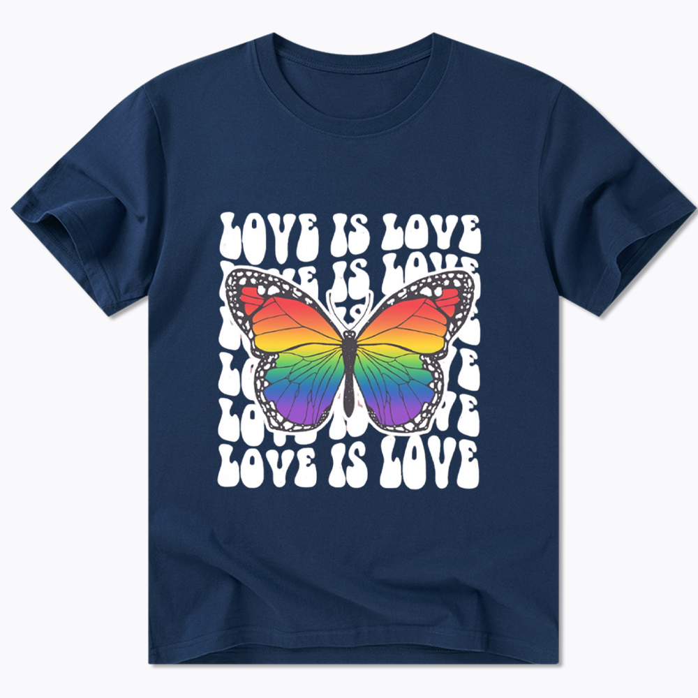 Rainbow Butterfly Classic T-Shirt