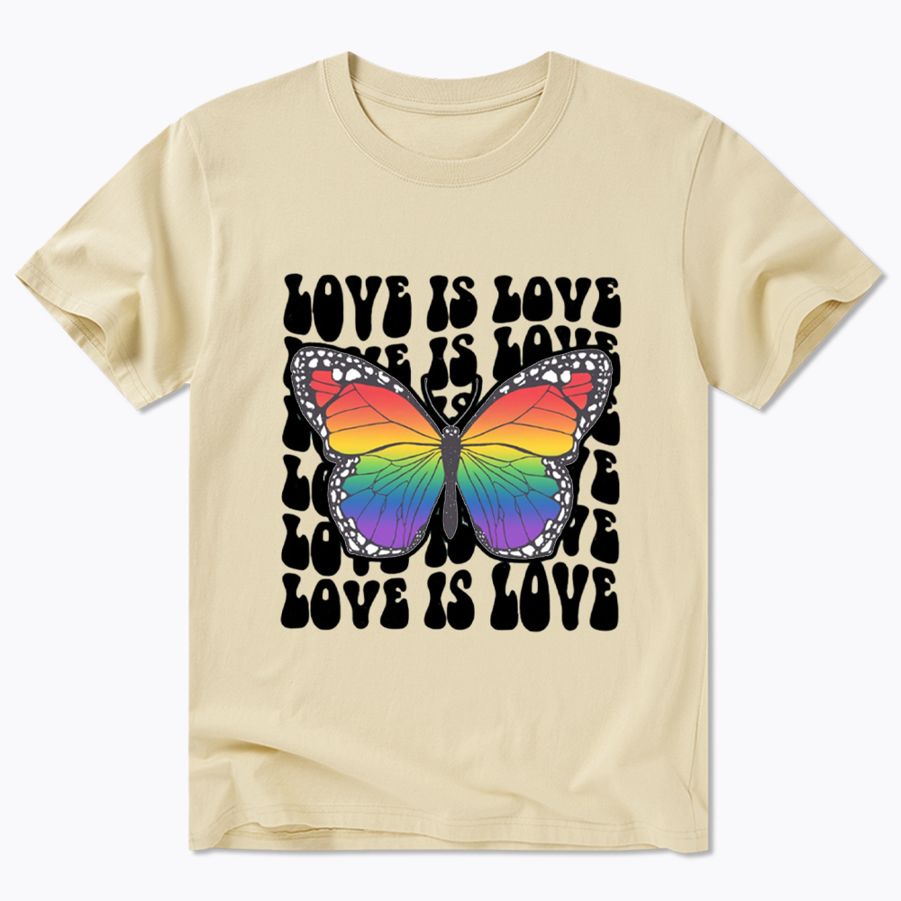 Rainbow Butterfly Classic T-Shirt