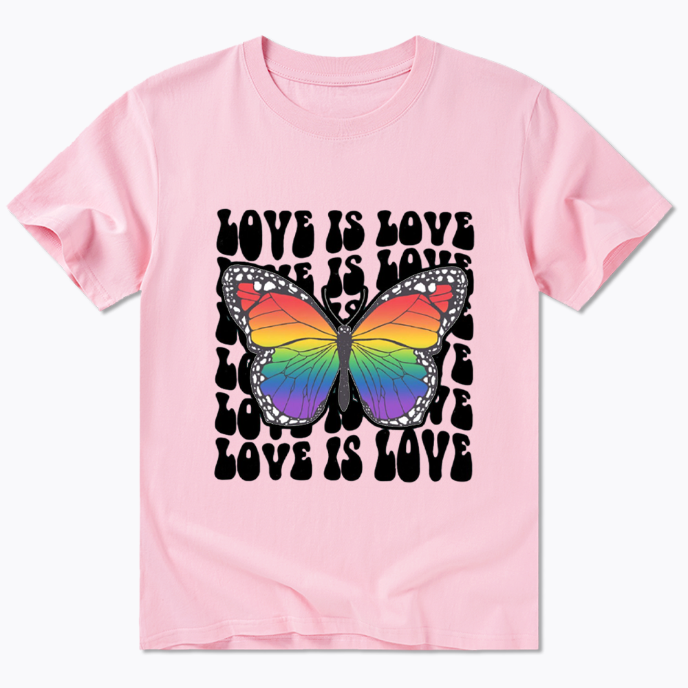 Rainbow Butterfly Classic T-Shirt