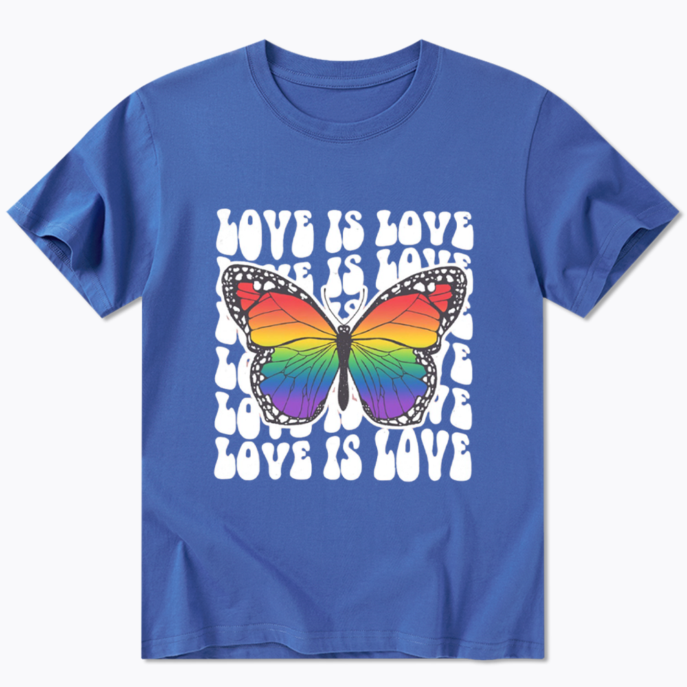 Rainbow Butterfly Classic T-Shirt