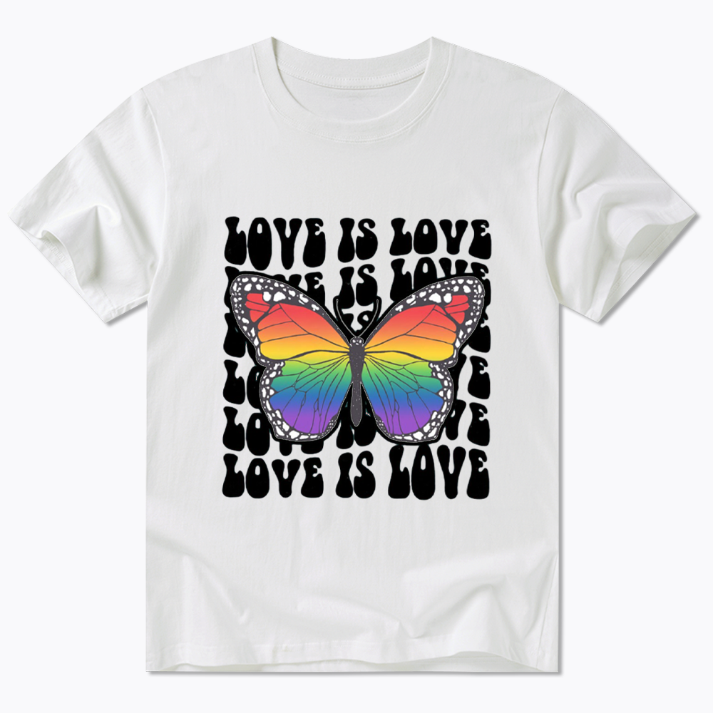 Rainbow Butterfly Classic T-Shirt