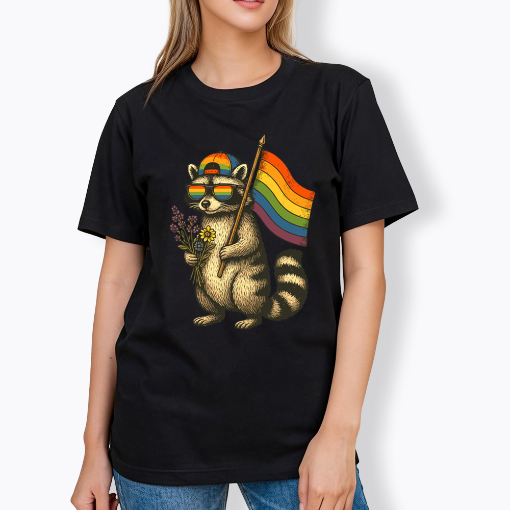 Raccoon Gay Pride Classic T-Shirt