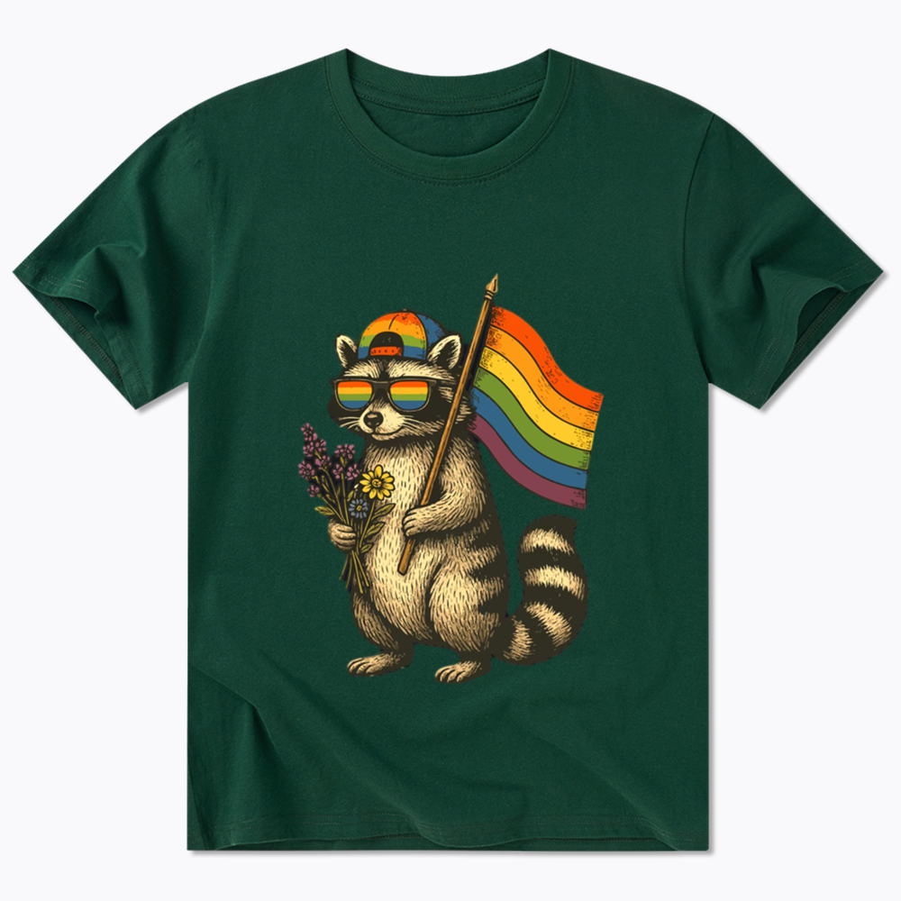 Raccoon Gay Pride Classic T-Shirt