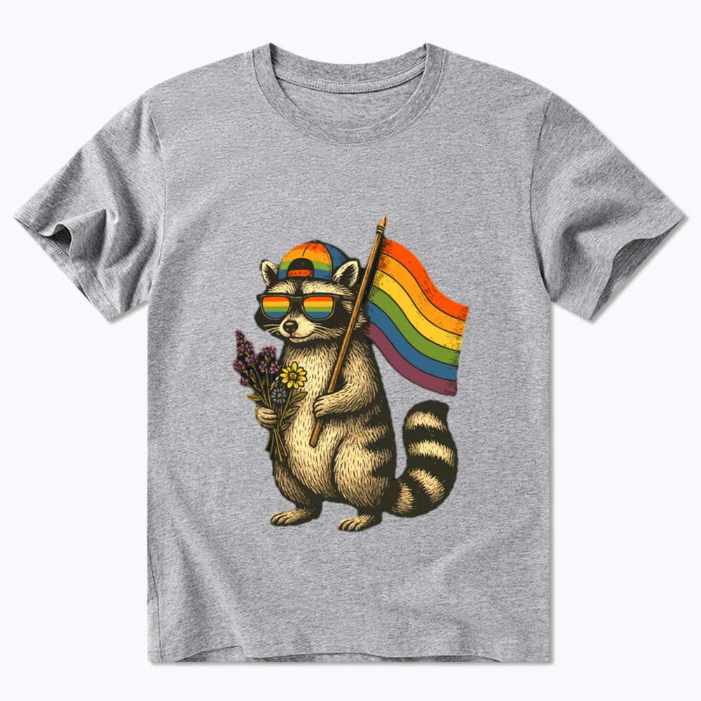 Raccoon Gay Pride Classic T-Shirt