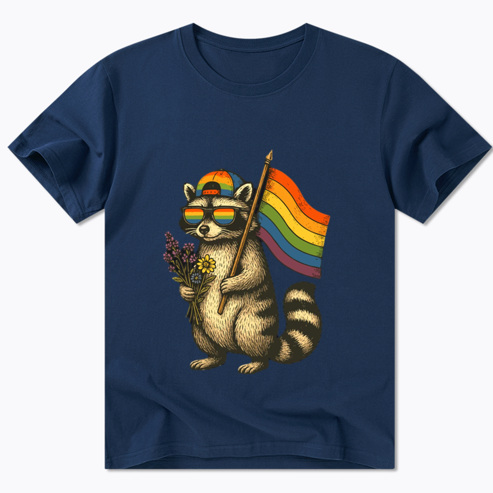 Raccoon Gay Pride Classic T-Shirt