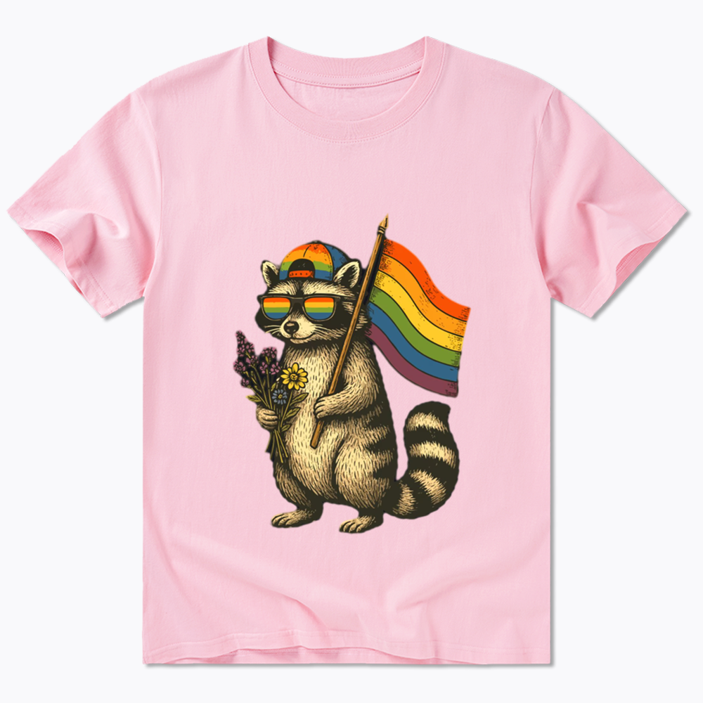 Raccoon Gay Pride Classic T-Shirt