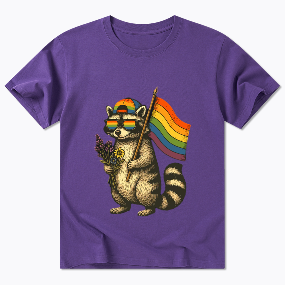 Raccoon Gay Pride Classic T-Shirt