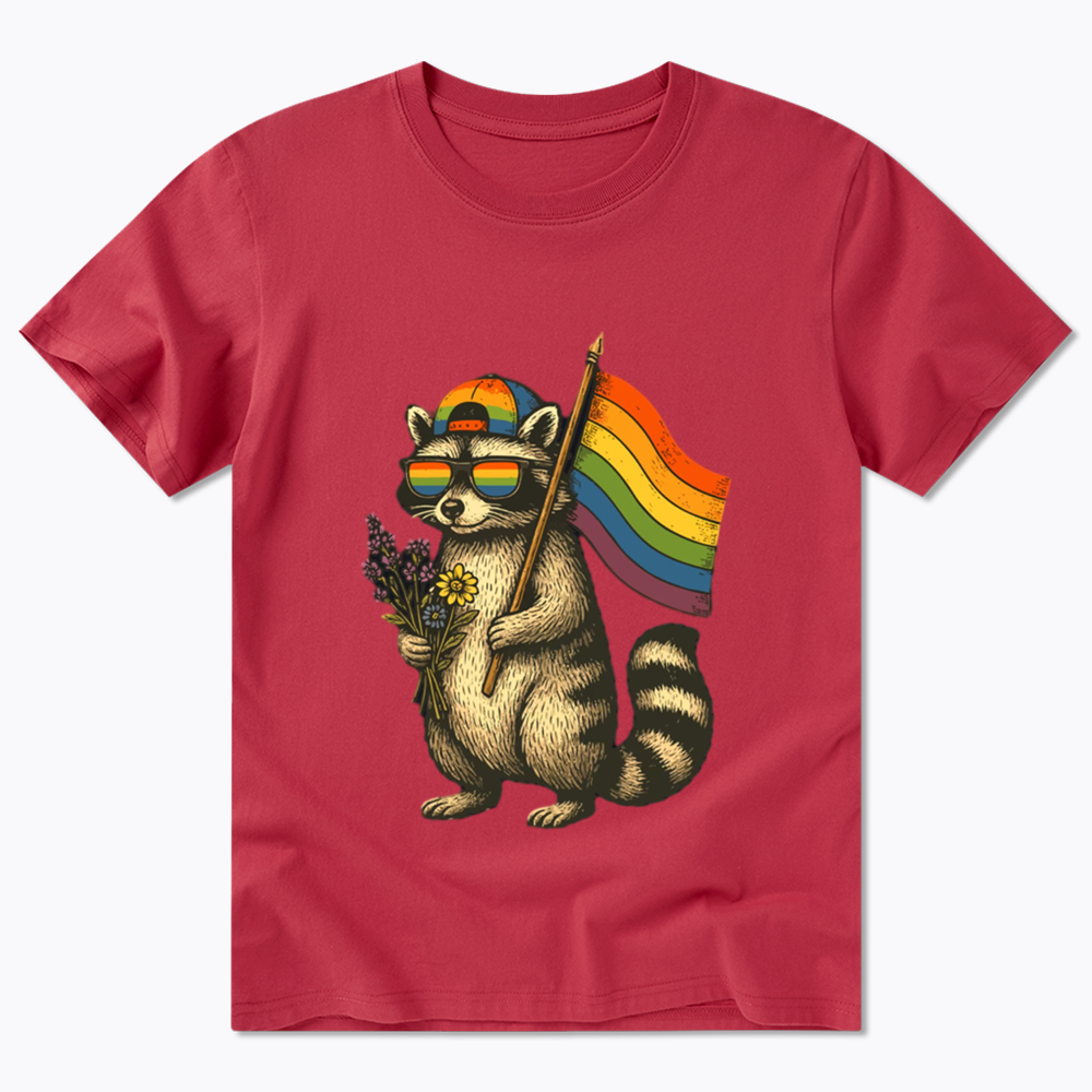 Raccoon Gay Pride Classic T-Shirt