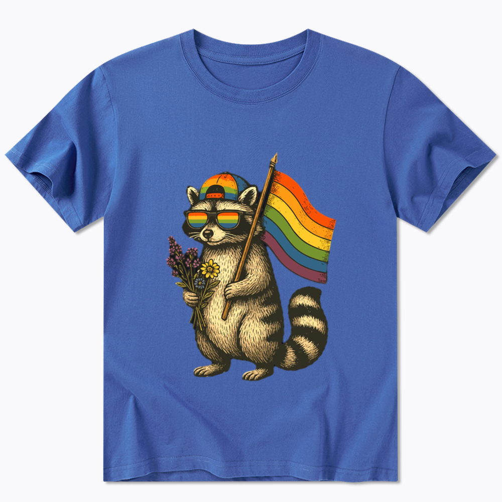 Raccoon Gay Pride Classic T-Shirt