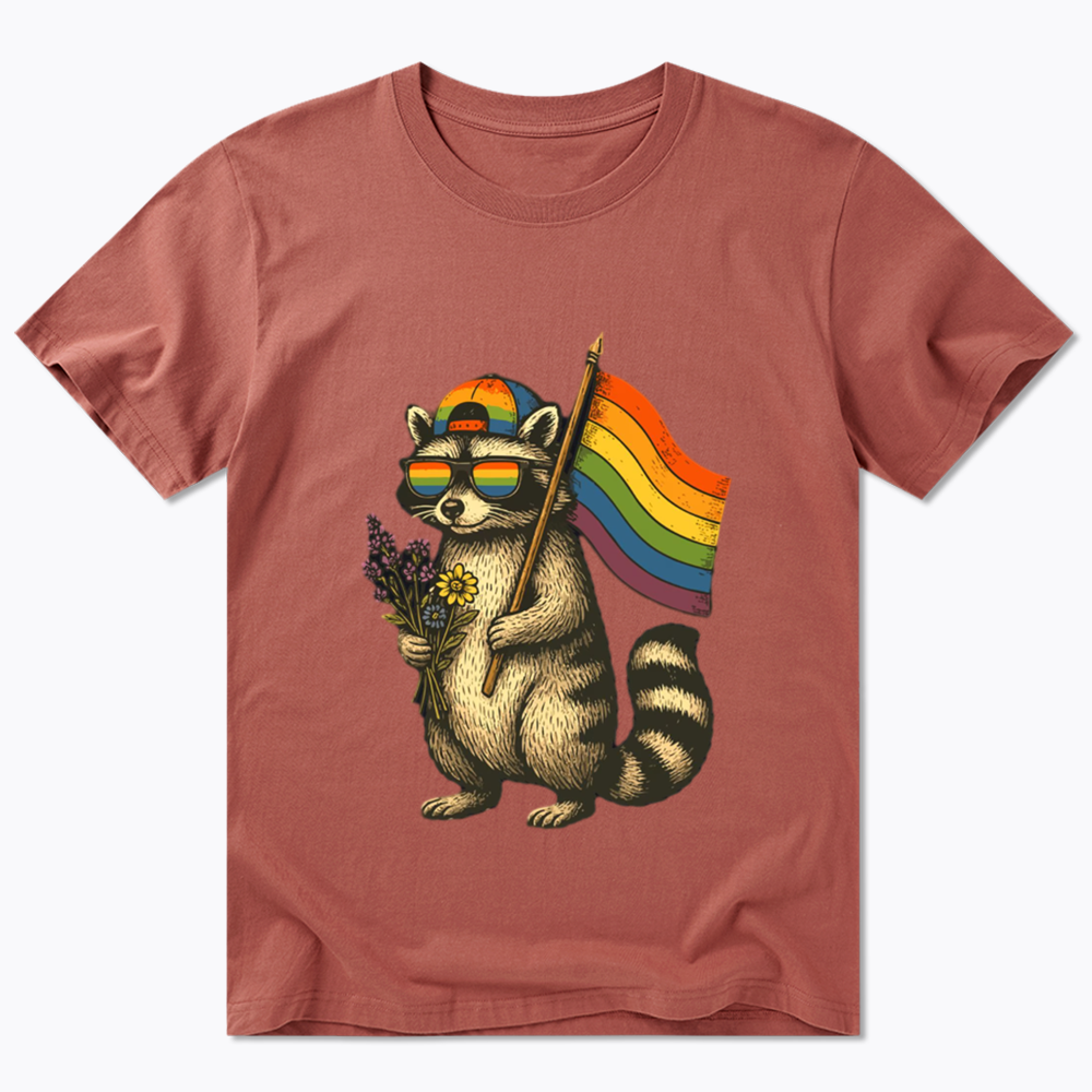 Raccoon Gay Pride Classic T-Shirt