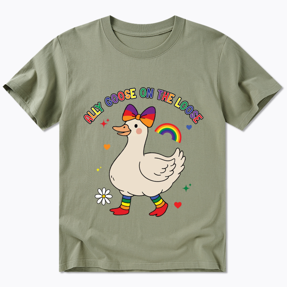 Ally Goose On The Loose Classic T-Shirt
