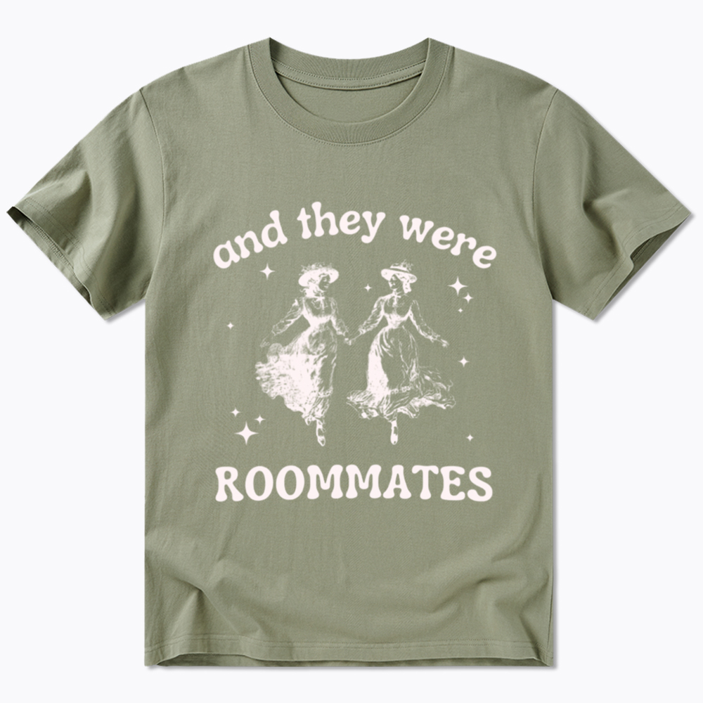 And They Were Roommates Lesbian Classic T-Shirt