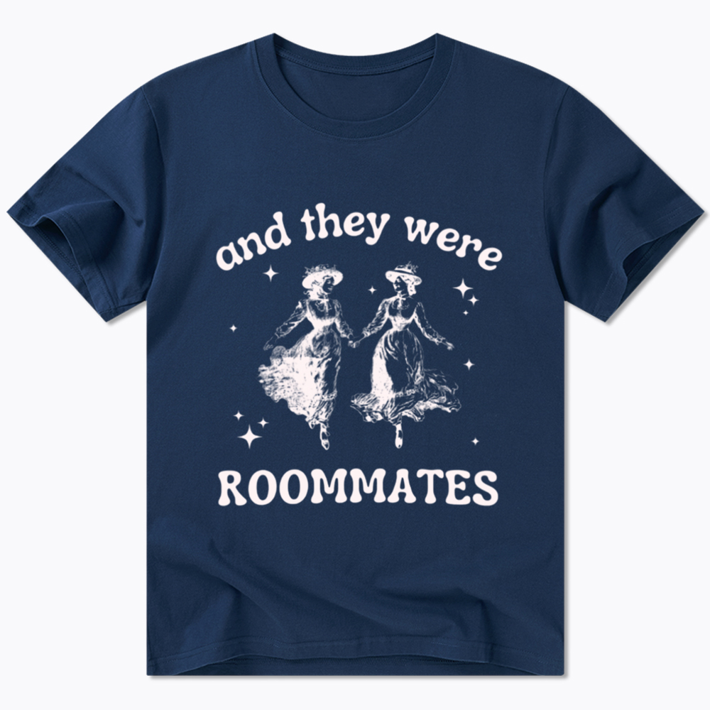 And They Were Roommates Lesbian Classic T-Shirt