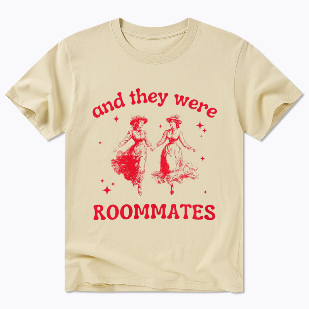 And They Were Roommates Lesbian Classic T-Shirt