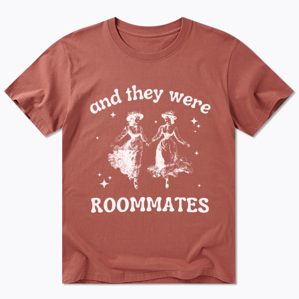 And They Were Roommates Lesbian Classic T-Shirt