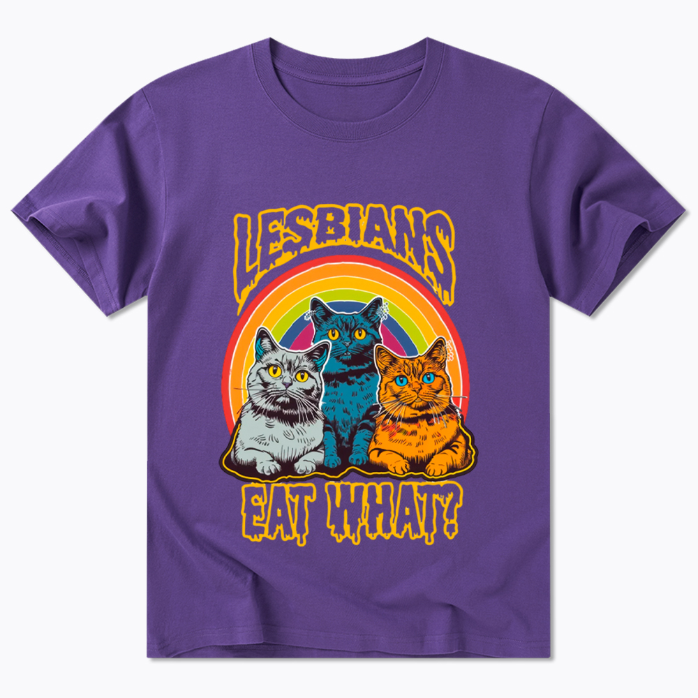 Funny Lesbians Eat What Classic T-Shirt