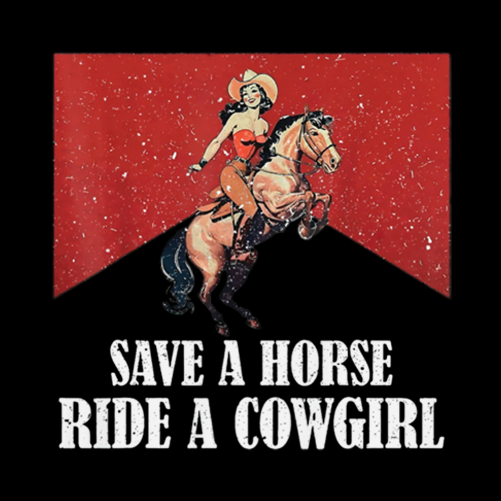 Save A Horse Ride A Cowgirl Classic T-Shirt