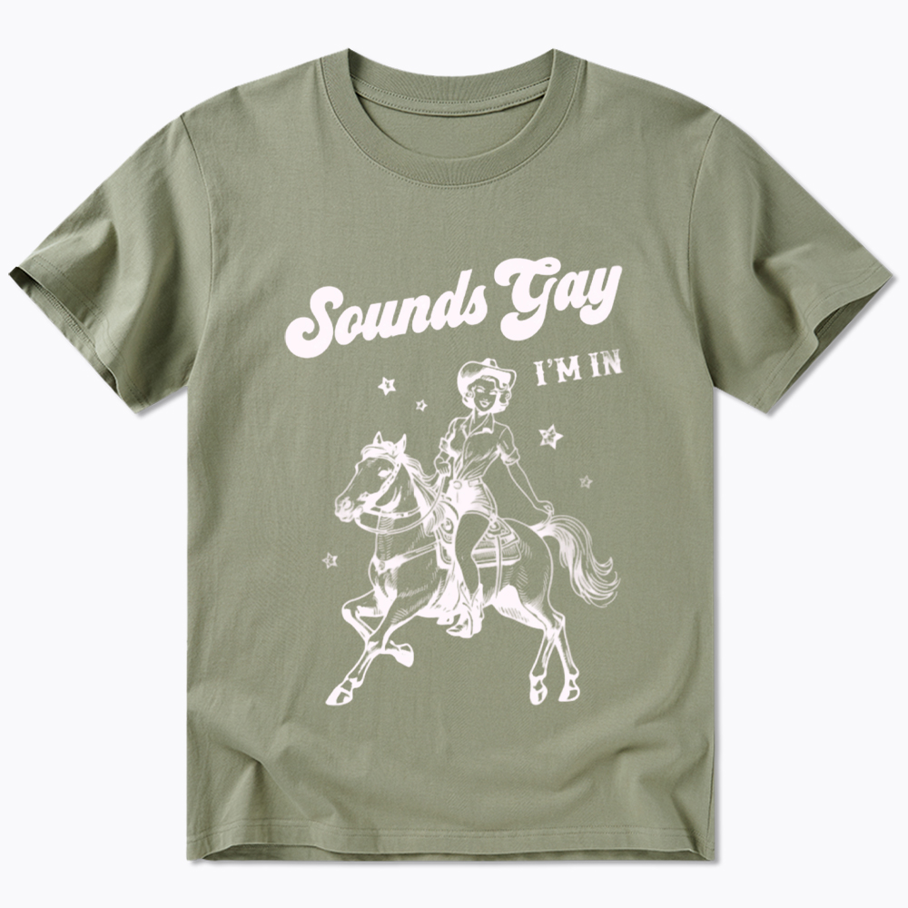 Sounds Gay Im In Lesbian Classic T-Shirt