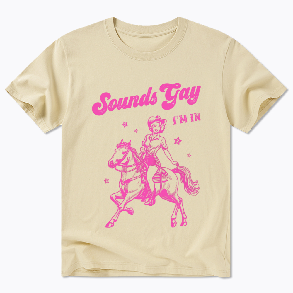 Sounds Gay Im In Lesbian Classic T-Shirt