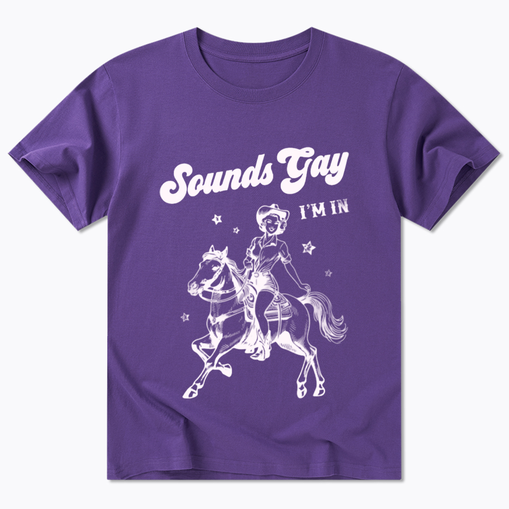 Sounds Gay Im In Lesbian Classic T-Shirt