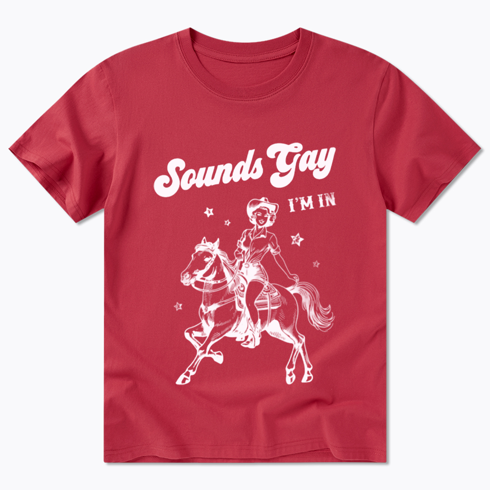 Sounds Gay Im In Lesbian Classic T-Shirt