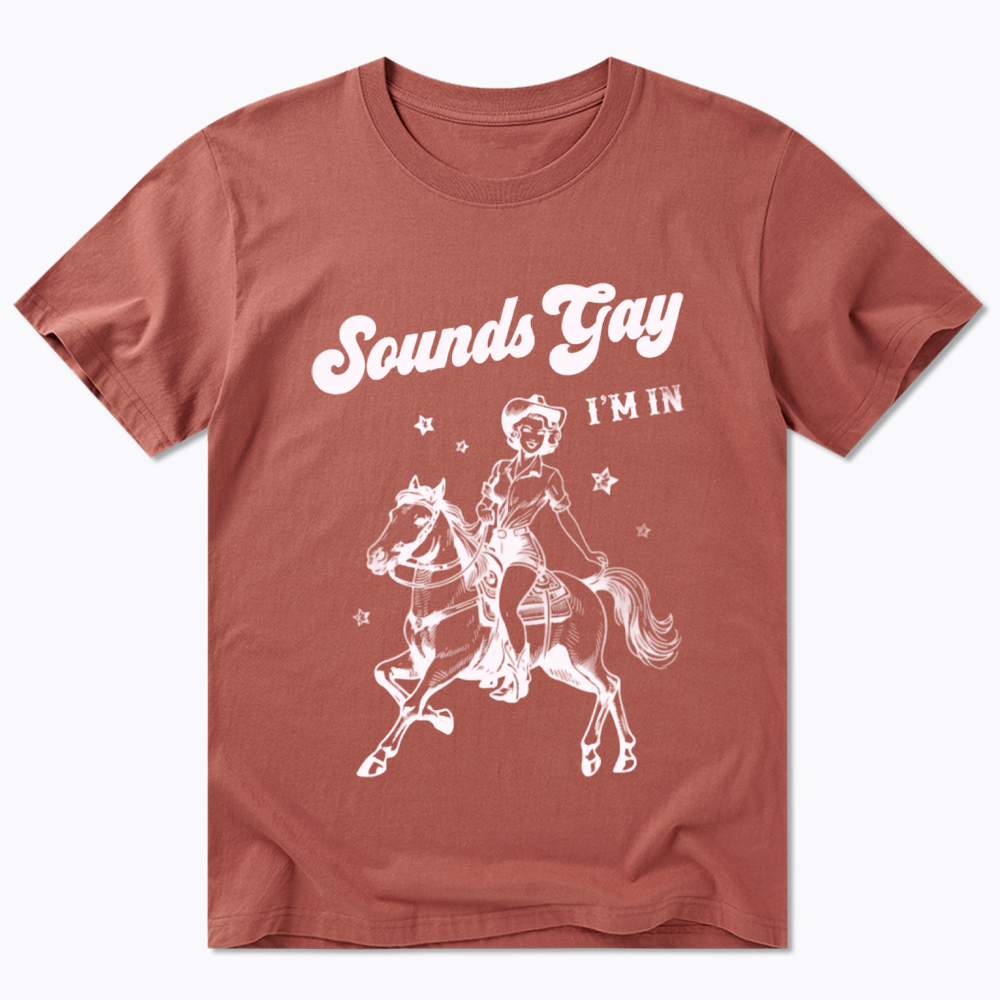 Sounds Gay Im In Lesbian Classic T-Shirt